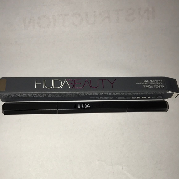 Huda Beauty Bomb Brows Microfine Eyebrow Pencil in 2 Neutral Blonde - Picture 1 of 4